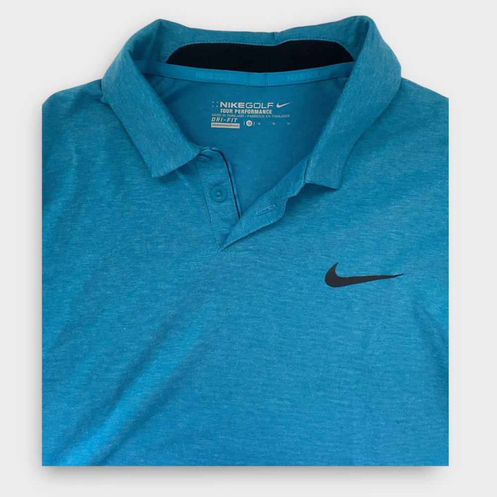 Nike Men's Blue Polo Shirt